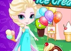 Frozen  Games, Elsa Ice Cream Shop, Games-kids.com