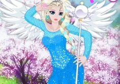 Frozen  Games, Elsa in Anime World, Games-kids.com