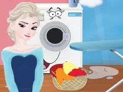 Frozen  Games, Elsa Ironing, Games-kids.com