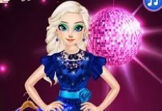 Frozen  Games, Elsa Little Blue Dress, Games-kids.com