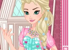 Frozen  Games, Elsa Love Statement Necklace, Games-kids.com