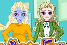 Frozen  Games, Elsa Magic Fashion Makeover, Games-kids.com