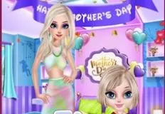 Frozen  Games, Elsa Mother Day Card, Games-kids.com