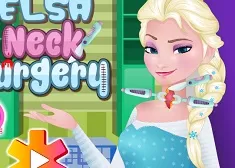 Frozen  Games, Elsa Neck Surgery, Games-kids.com