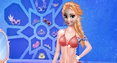 Frozen  Games, Elsa New Dressing Room, Games-kids.com