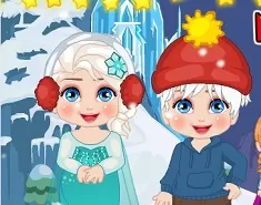 Frozen  Games, Elsa New Year Slacking, Games-kids.com