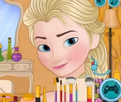 Frozen  Games, Elsa Now and Then Makeover, Games-kids.com