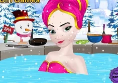 Frozen  Games, Elsa Outdoor Spa, Games-kids.com