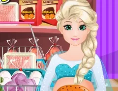 Frozen  Games, Elsa Pregnant Homemade Burger, Games-kids.com