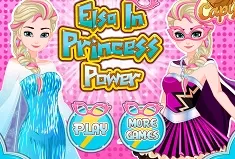 Frozen  Games, Elsa Princess Power, Games-kids.com