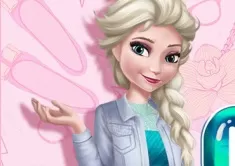 Frozen  Games, Elsa Round the Clock Fashionsta, Games-kids.com