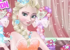 Frozen  Games, Elsa Royal Prom Salon, Games-kids.com