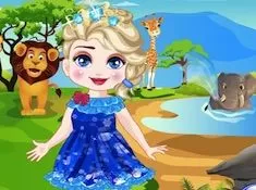 Frozen  Games, Elsa Safari Slacking, Games-kids.com