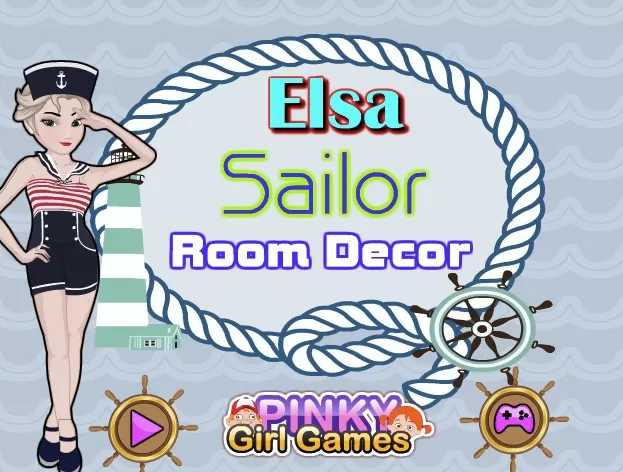 Frozen  Games, Elsa Sailor Room, Games-kids.com