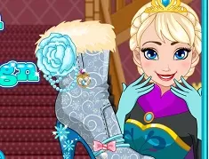 Frozen  Games, Elsa Shoe Design, Games-kids.com