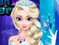 Frozen  Games, Elsa Stylish Makeover, Games-kids.com