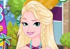 Frozen  Games, Elsa Summer Vacation, Games-kids.com