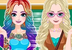 Frozen  Games, Elsa Tattoo Removal Makeover, Games-kids.com