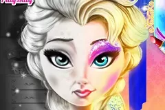 Frozen  Games, Elsa Total Makeover, Games-kids.com