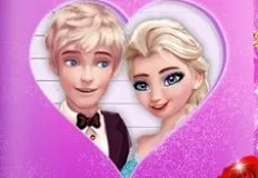 Frozen  Games, Elsa Valentine Day Diary, Games-kids.com