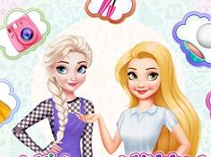 elsa barbie games