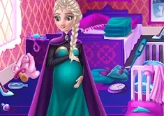 Frozen  Games, Elsas Surprise Pregnancy, Games-kids.com