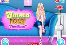 Spa Games, Emma Foot Treatment, Games-kids.com