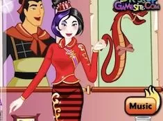 Mulan Games, Emo Mulan Dress Up, Games-kids.com