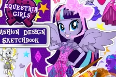 My Little Pony Games, Equestria Girls Fashion Design Sketchbook, Games-kids.com