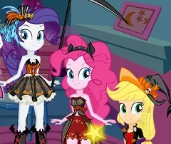 My Little Pony Games, Equestria Girls Halloween Party, Games-kids.com