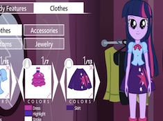 my little pony equestria girl games dress up