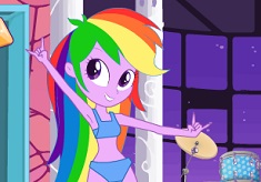 Equestria Girls Rainbow Rocks Meets Disney - My Little 