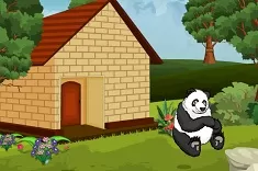 Animal Games, Escape from Hungry Panda, Games-kids.com