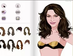 Celebrities Games, Eva Mendes Makeover, Games-kids.com