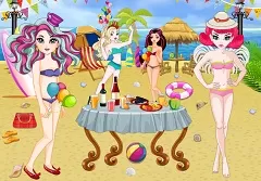 Ever After High Games, Ever After High Beach Party, Games-kids.com