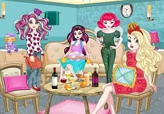 Ever After High Games, Ever After High Pajama Party, Games-kids.com