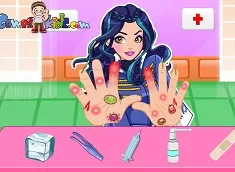 Descendants Games, Evie Hand Doctor, Games-kids.com