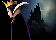 Snow White Games,  Evil Queen Sad Puzzle, Games-kids.com