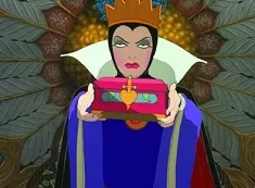 Snow White Games, Evil Queen Secret Box Puzzle, Games-kids.com