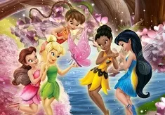 Tinkerbell Games, Fairies Swing and Set, Games-kids.com