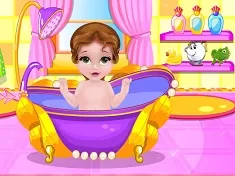 Beauty and The Beast Games, Fairitale Baby Belle Caring, Games-kids.com