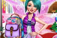 Fairy Games, Fairy College Fashion, Games-kids.com