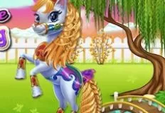 Pony Games, Fairy Pony Horse Mane Braiding, Games-kids.com