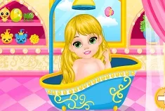 Rapunzel Games, Fairytale Baby Rapunzel Caring, Games-kids.com