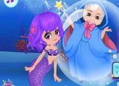 Mermaid Games, Fairytale Doctor Baby Mermaid, Games-kids.com