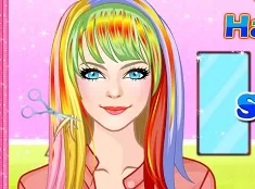 Hairstyle games, Fancy Hair Style Salon, Games-kids.com