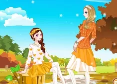 Girl Games, Fancy Orange Color, Games-kids.com