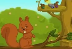 Animal Games, Fancy Squirrel, Games-kids.com