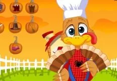 Animal Games, Fantasy Turkey Dress Up, Games-kids.com