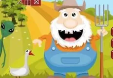 Animal Games, Farm Invaders, Games-kids.com